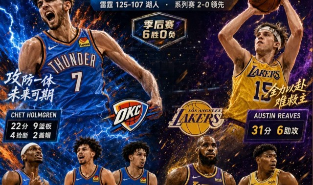 开云APP-雷霆125-107湖人！湖人濒临淘汰，老詹创历史第一，东契奇不回归
